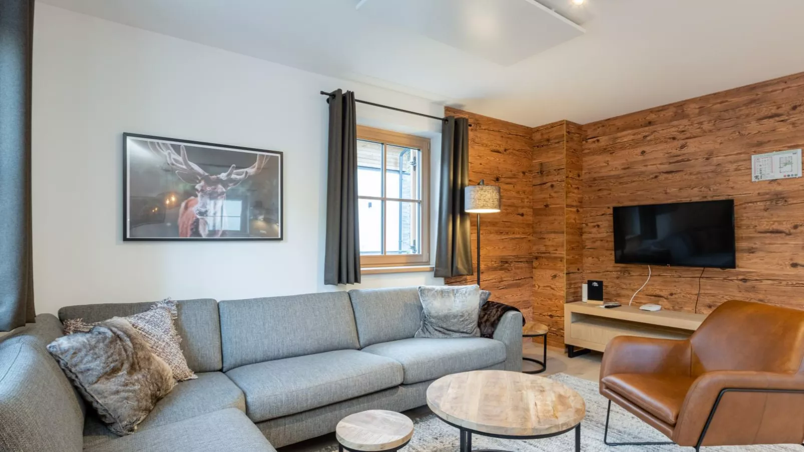 Ahorn Mountainlodge-Living room