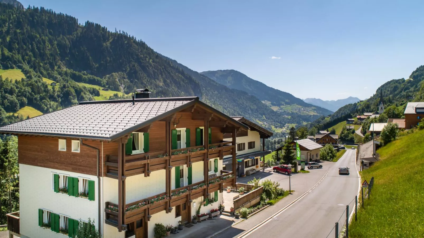 Ferienhaus Türtscher 1-Exterior summer