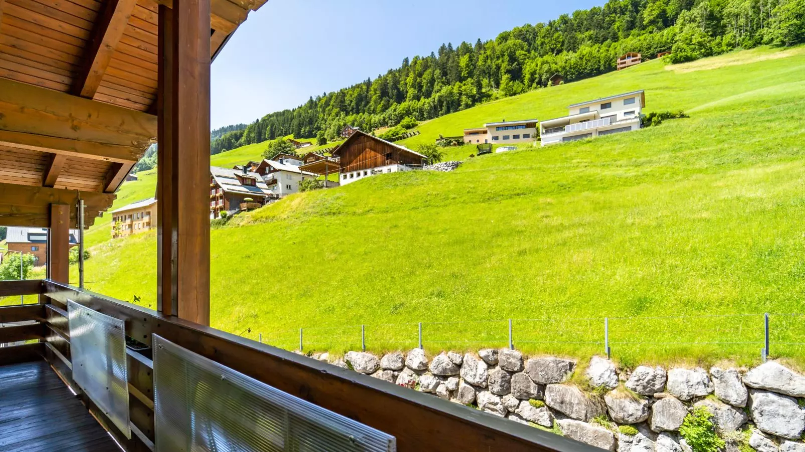 Ferienhaus Türtscher 2-View summer