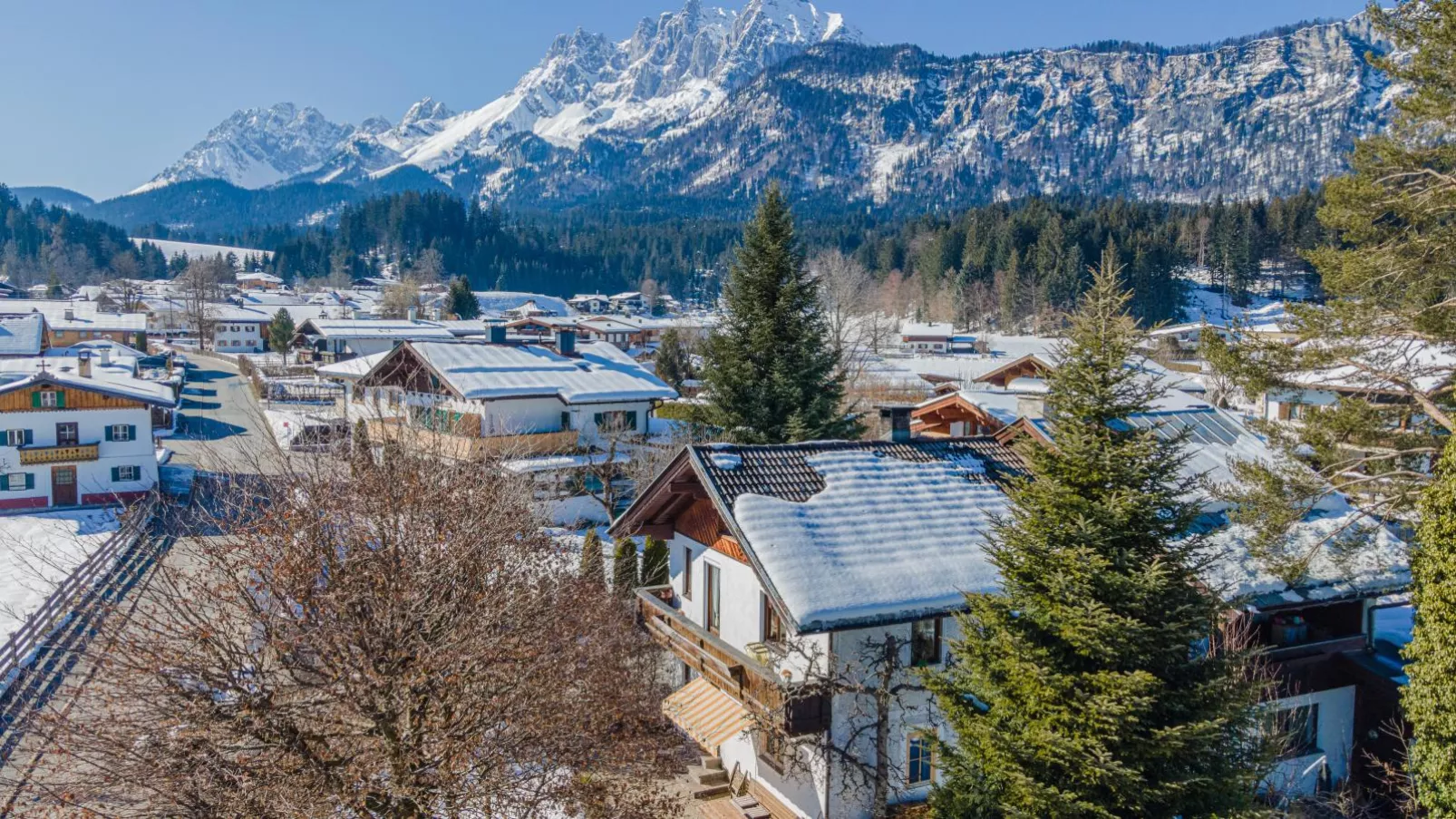 Haus Jöchl Top 2-Außenbereich Winter