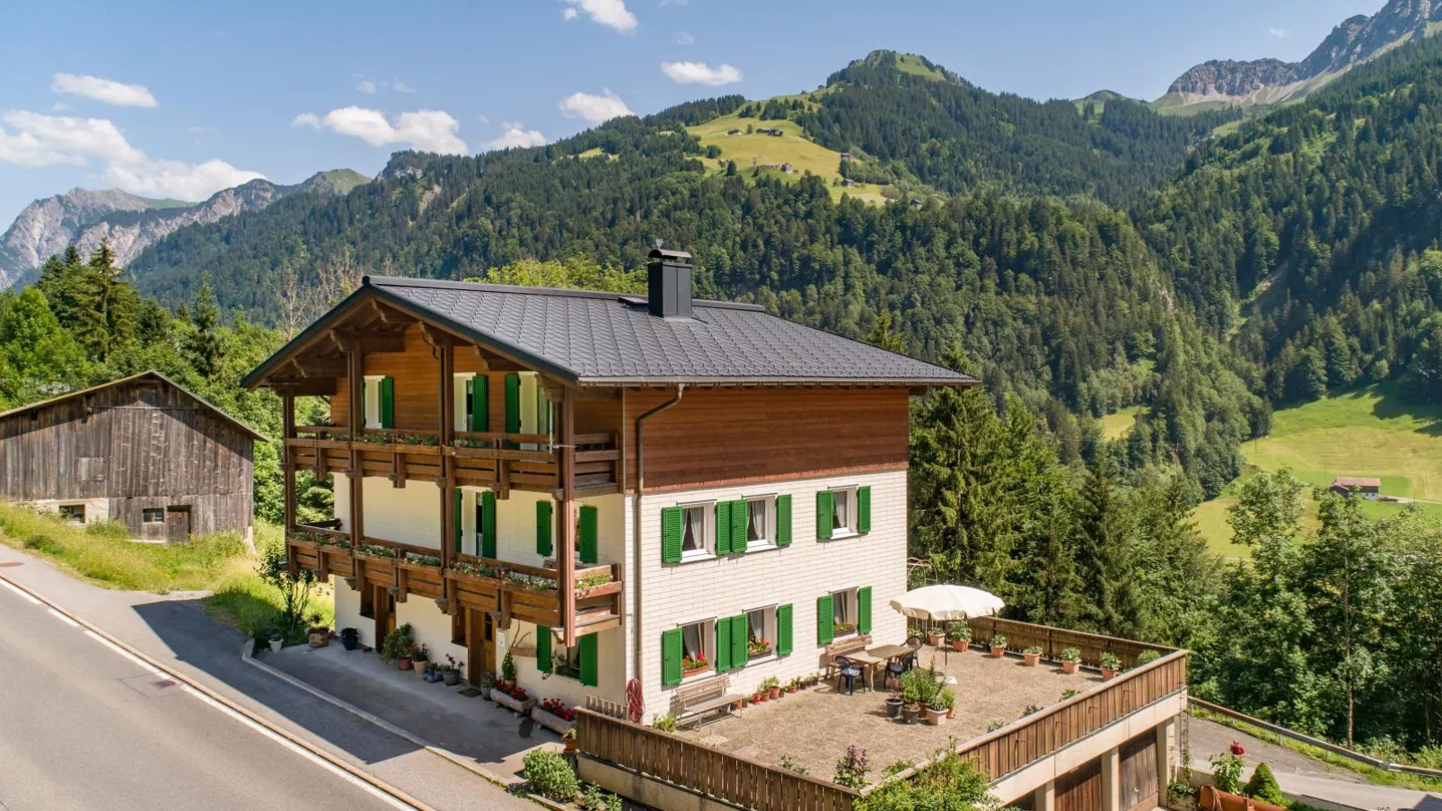 Ferienhaus Türtscher 2-Exterior summer