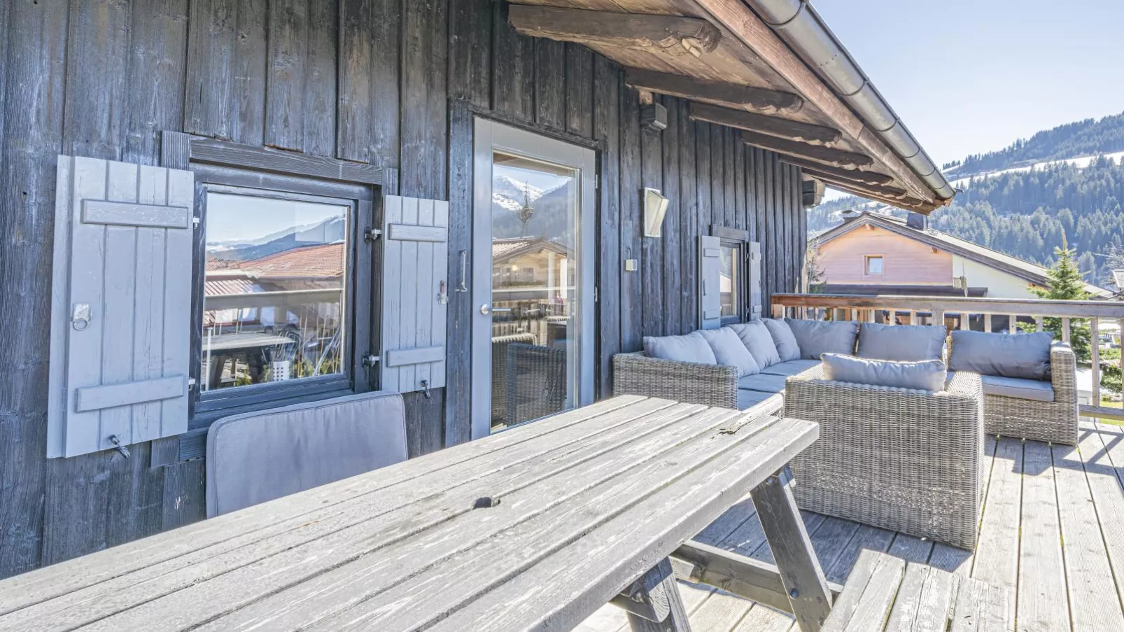 Chalet Adriana-Terrassenbalkon