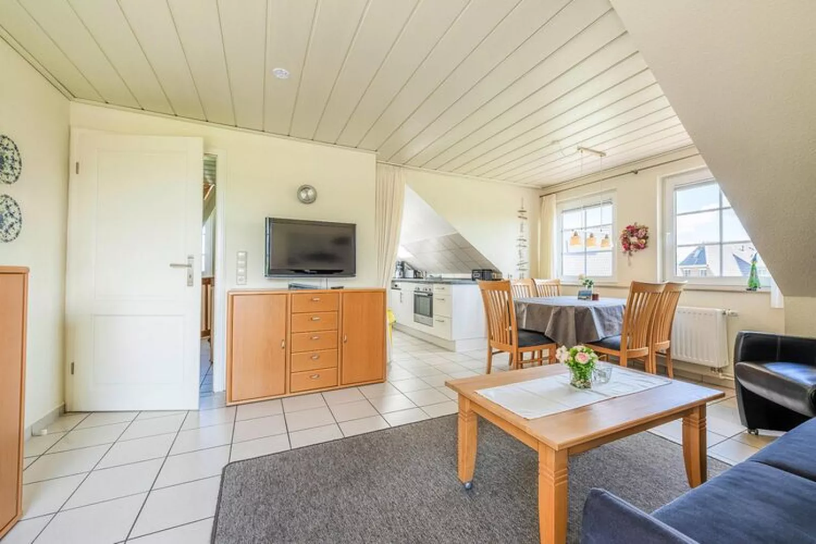 Komfort-Fewo EG 56 qm behindertenfreundlich-Living room