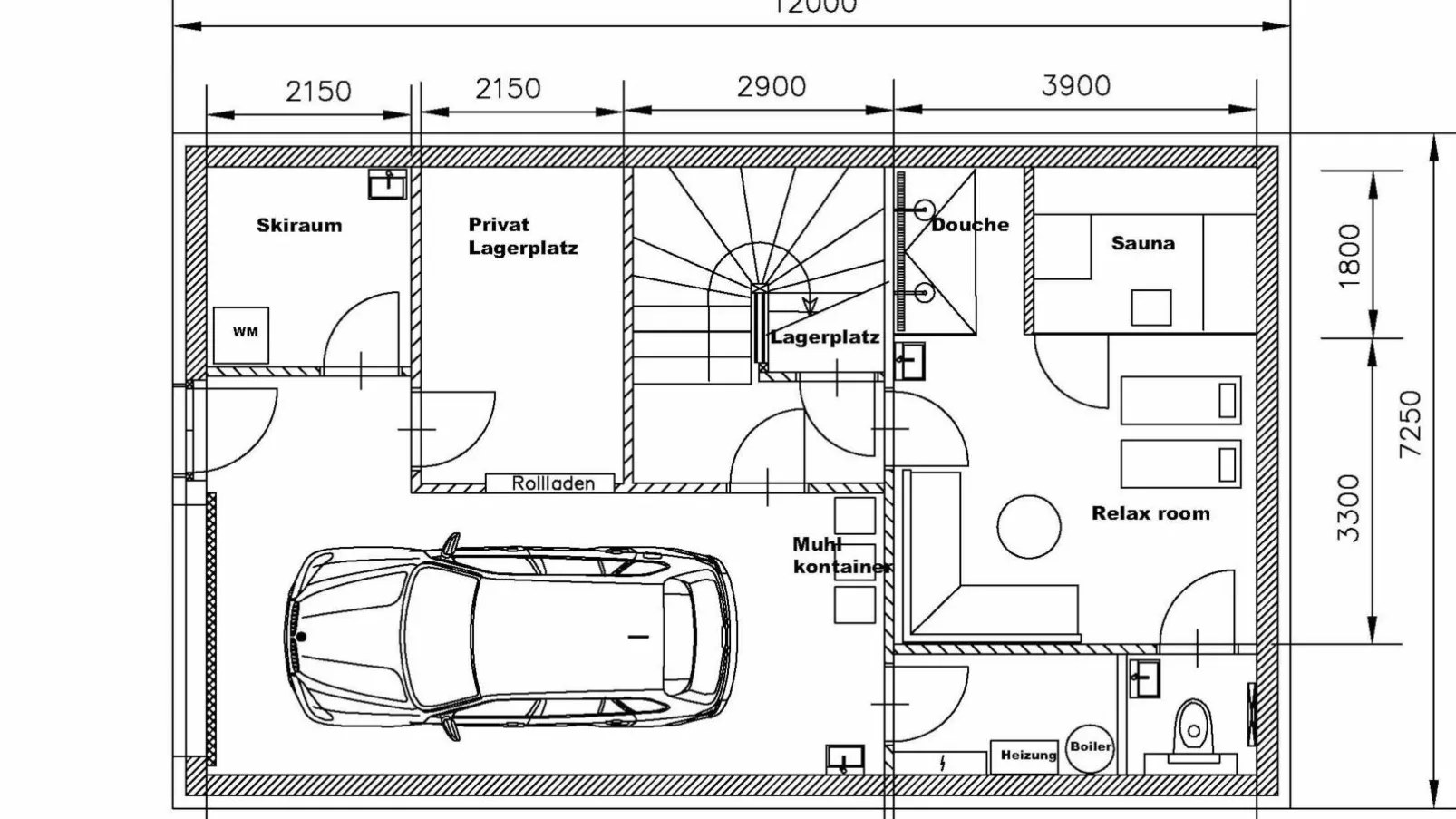 Haus Ganbei-Floor plan