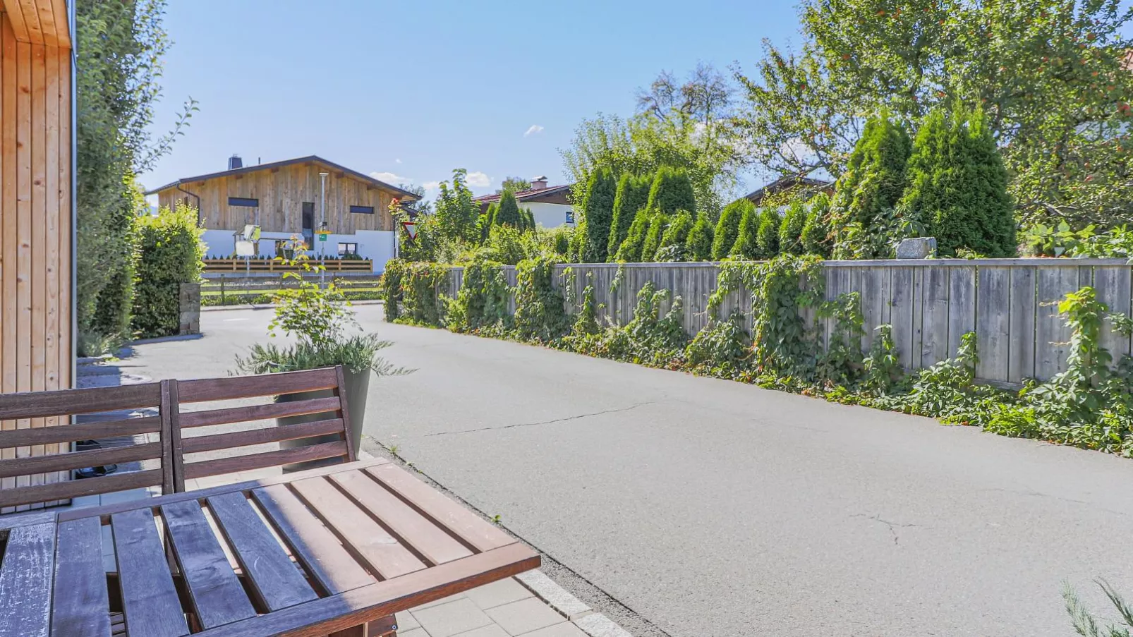 Chalet Jöchl-Terrace balcony