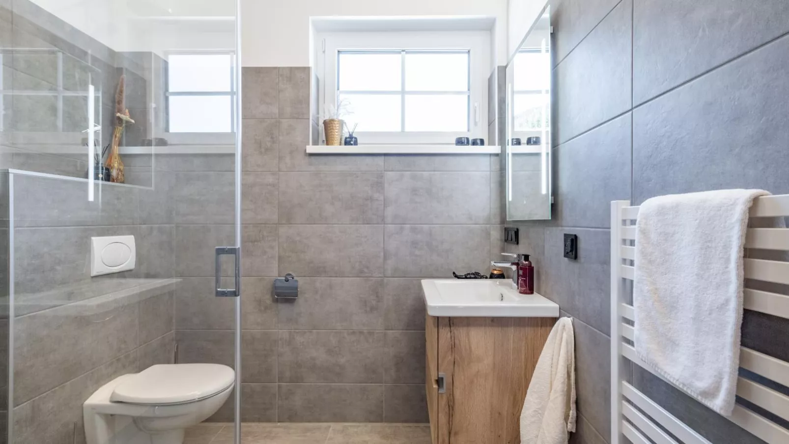 Chalet Hirschblick-Bathroom