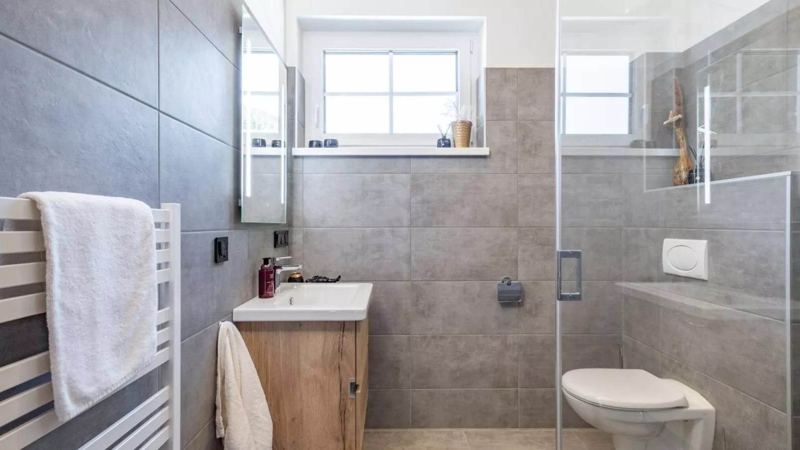 Chalet Hirschblick-Bathroom