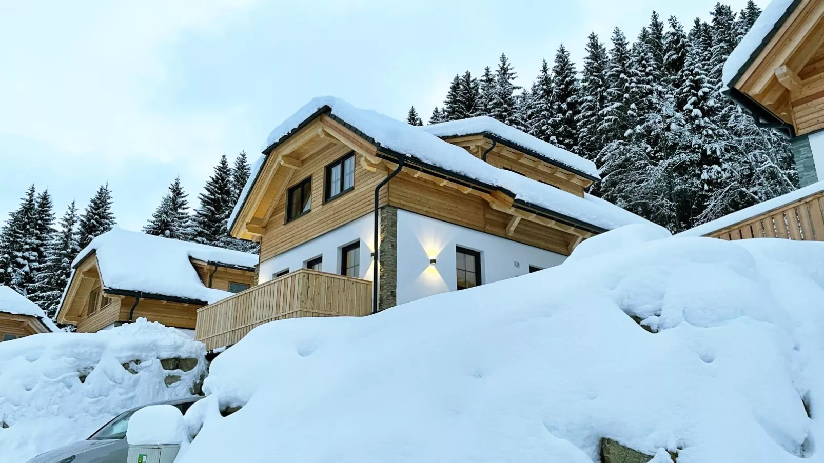 Chalet Hirschblick-Exterior winter