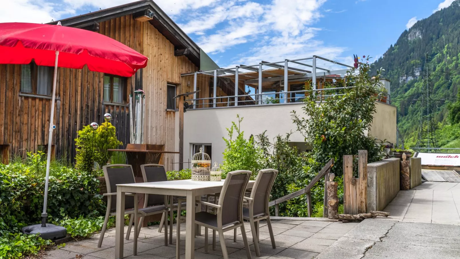 Gästehaus Walch III-Terrace balcony