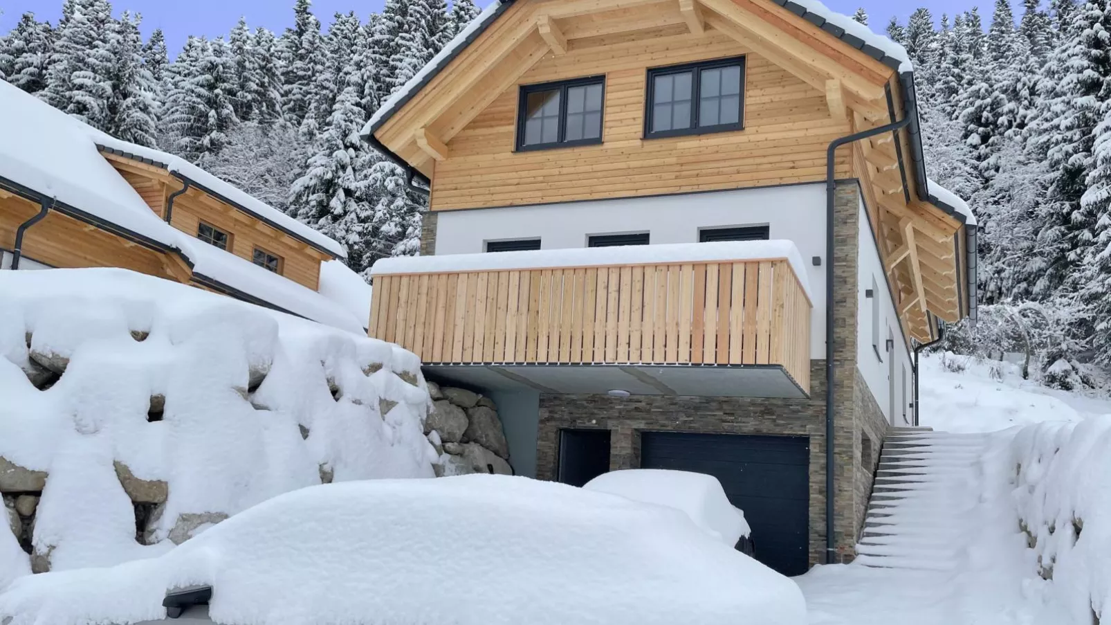 Chalet Hirschblick-Exterior winter