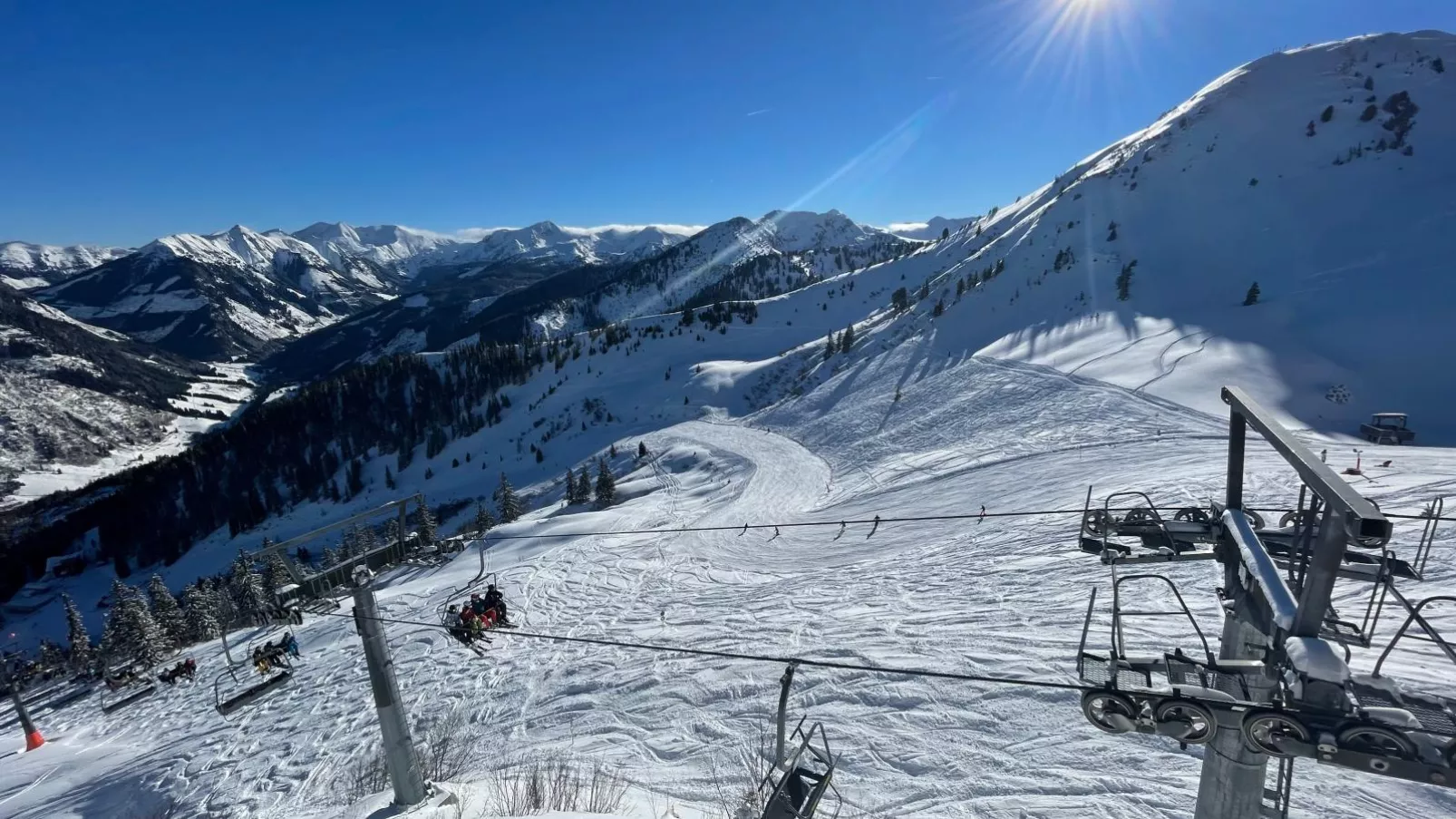 Chalet Hirschblick-Area winter 5km