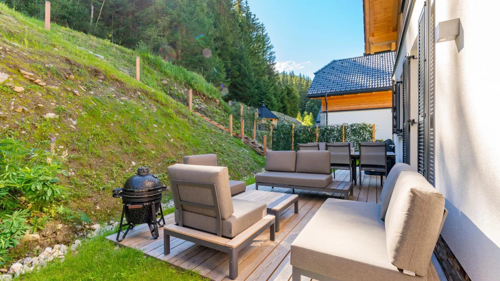 Chalet Hirschblick-Terrace balcony