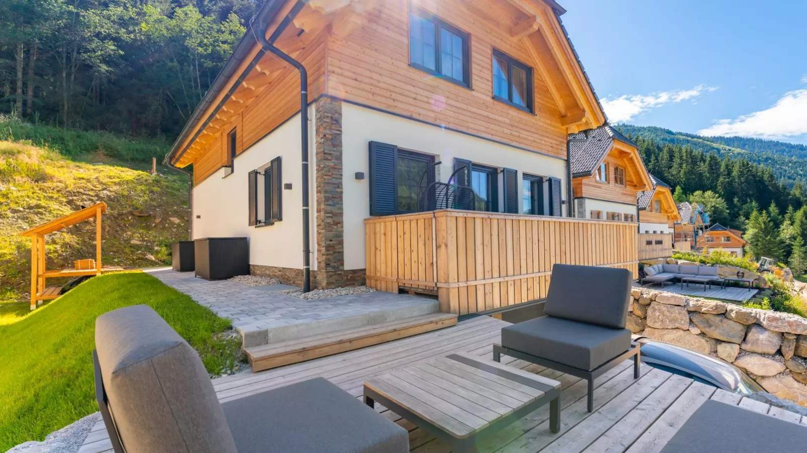 Chalet Hirschblick-Exterior summer