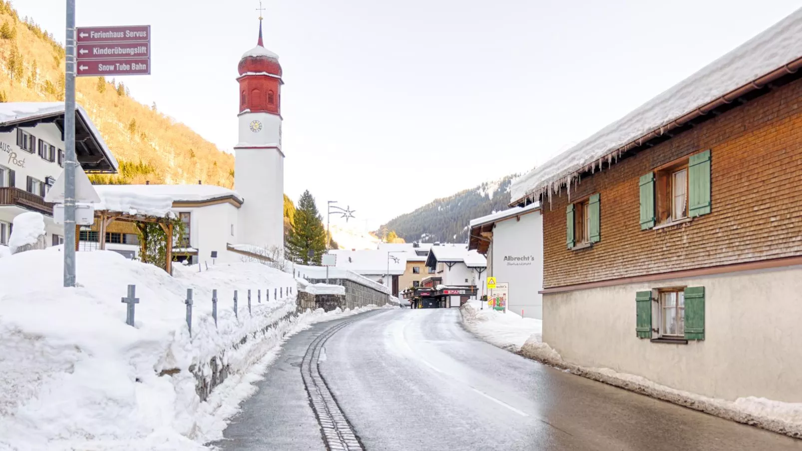 Haus Andrea-Area winter 1km