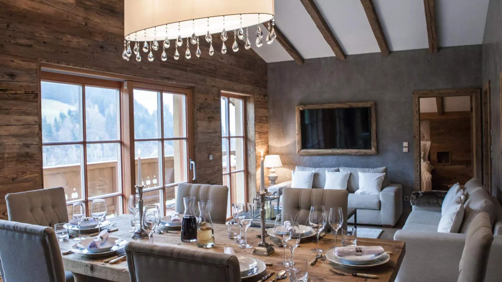 Kitz Boutique Chalet am Lift-Esszimmer