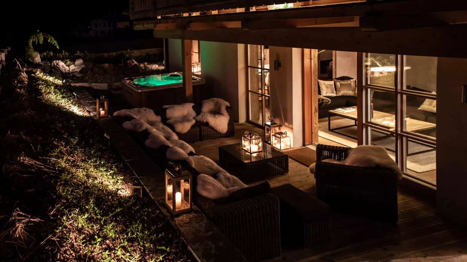 Kitz Boutique Chalet am Lift-Terrassenbalkon