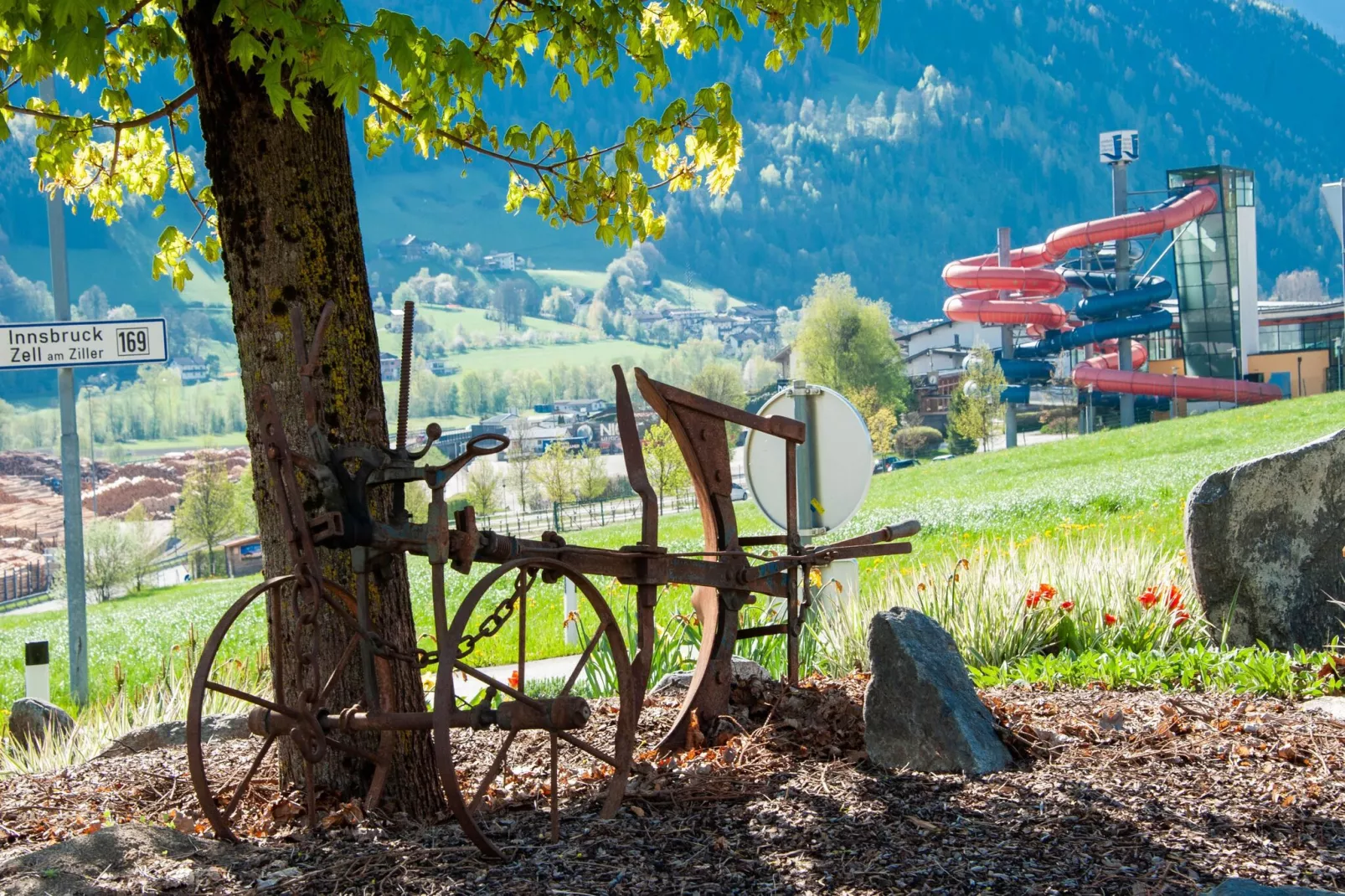 Klammerhof - Dorfblick-Gardens summer