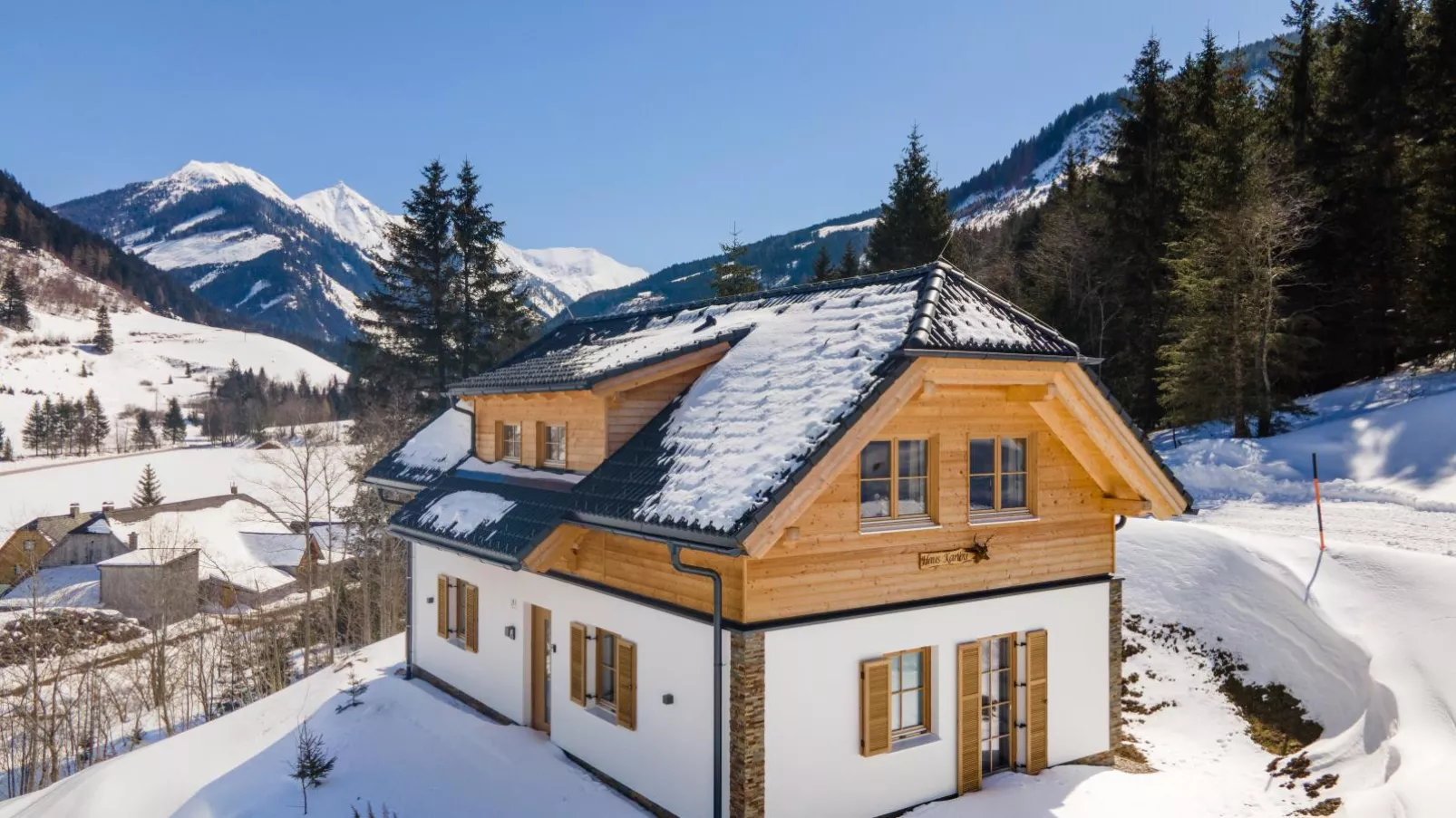 Chalet Karibu-Exterior winter