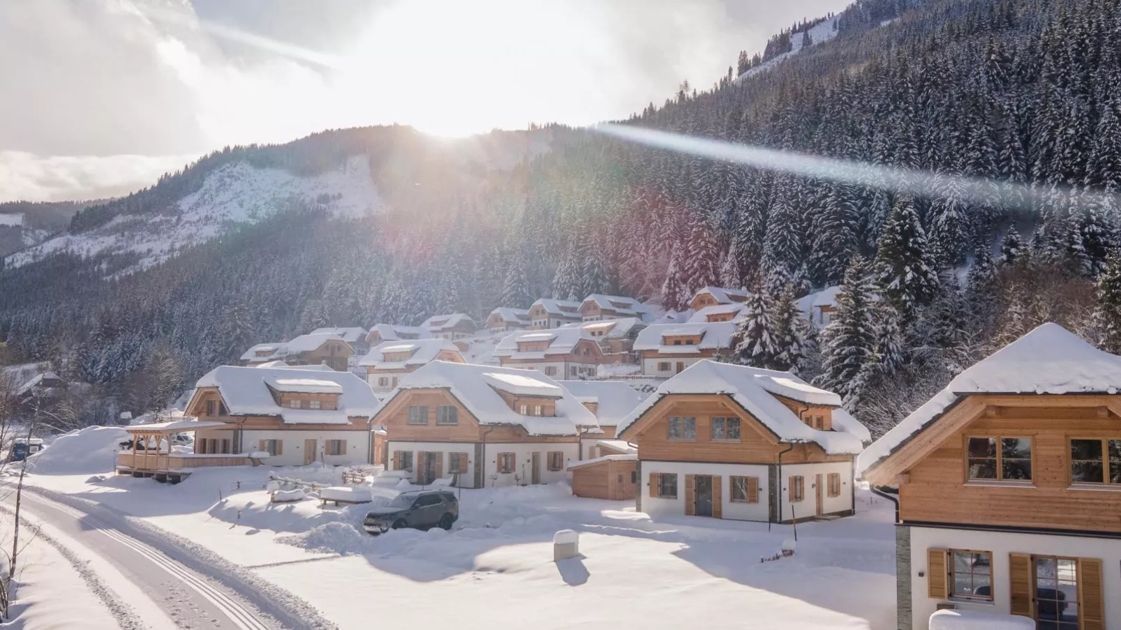 Chalet Karibu-Exterior winter