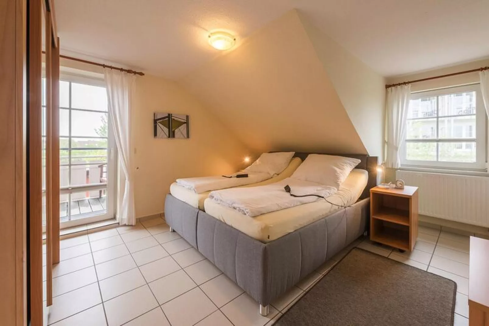 Komfort-Fewo EG 56 qm behindertenfreundlich-Bedroom