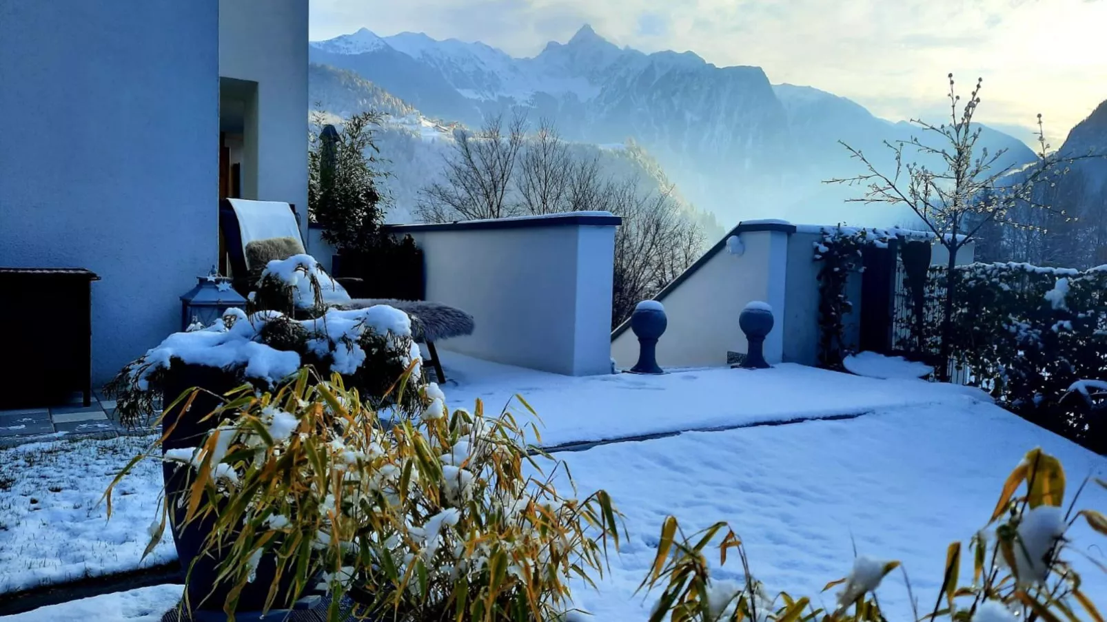 Garden Relax Apart-Garden winter