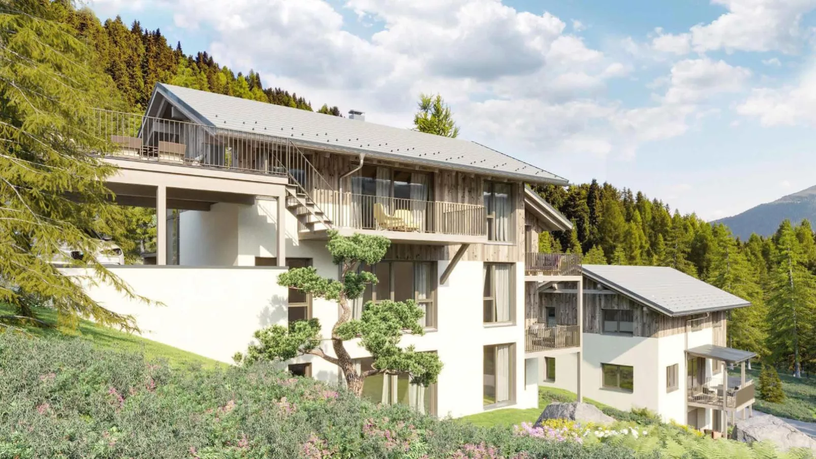 Alpinchique 3 Mountain Chalet-Exterior summer