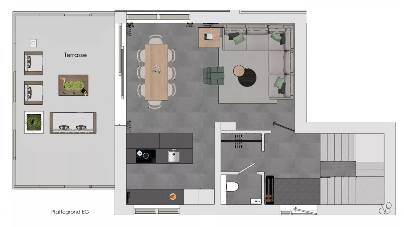 Wanderlust Mountain Chalet-Floor plan