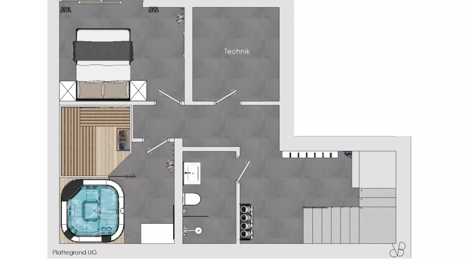 Wanderlust Mountain Chalet-Floor plan