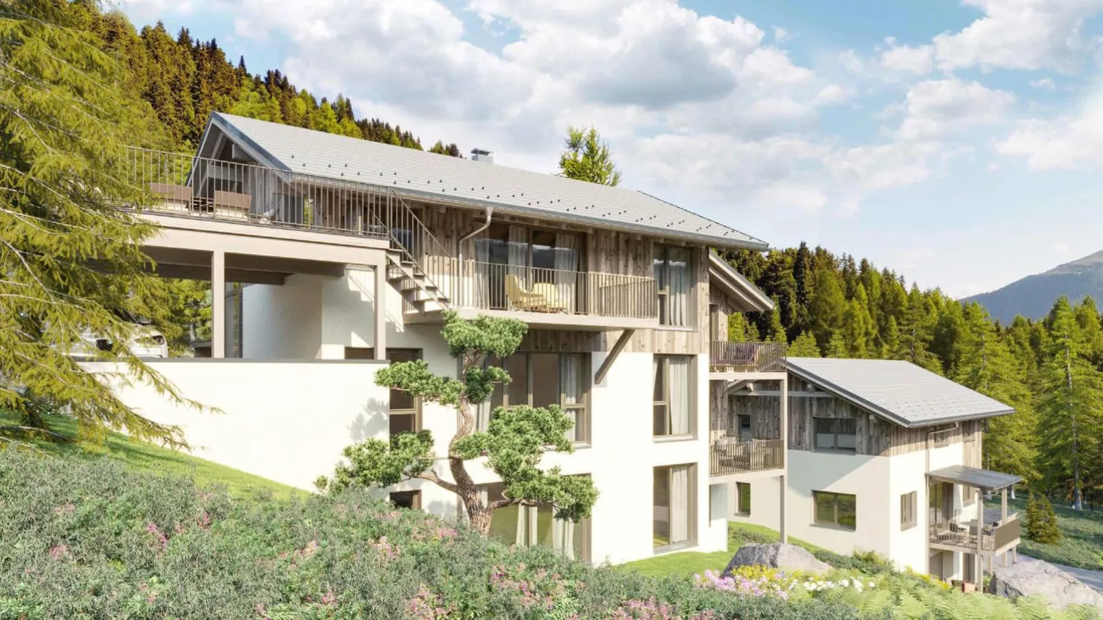 Atemlos Mountain Chalet-Exterior summer