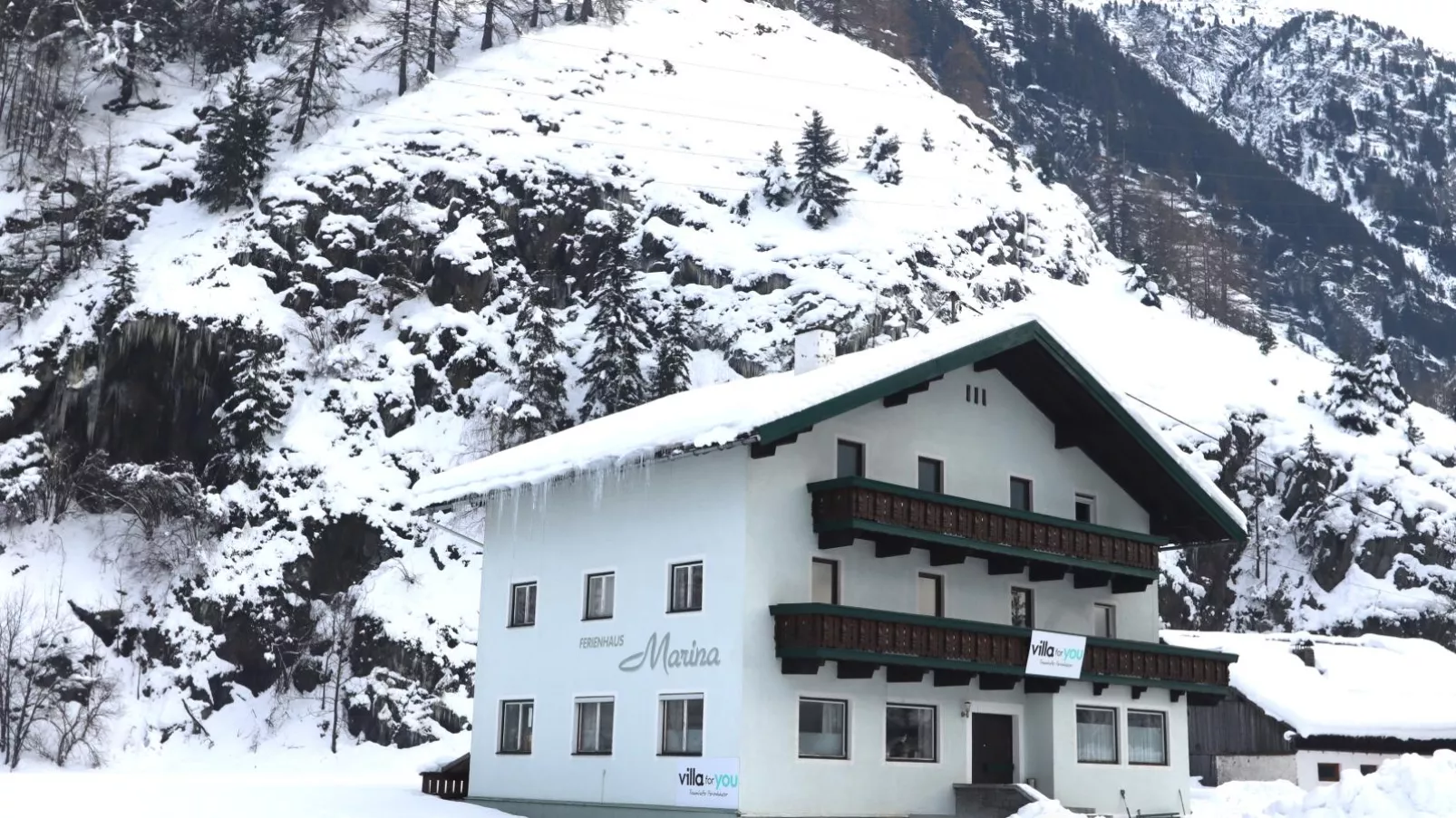 Ferienhaus Marina-Exterior winter