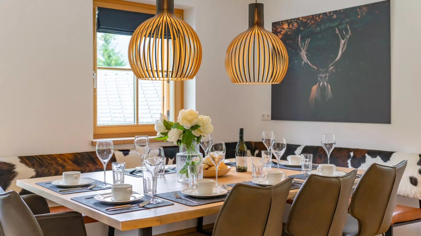 Riesner Alpenlodge-Dining room