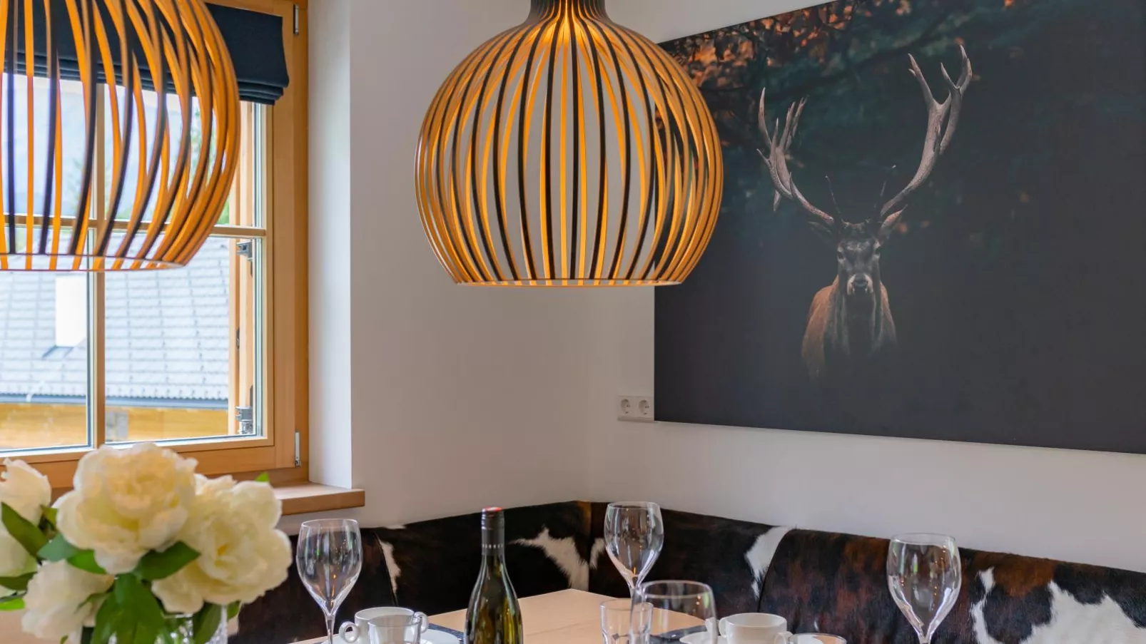 Riesner Alpenlodge-Dining room