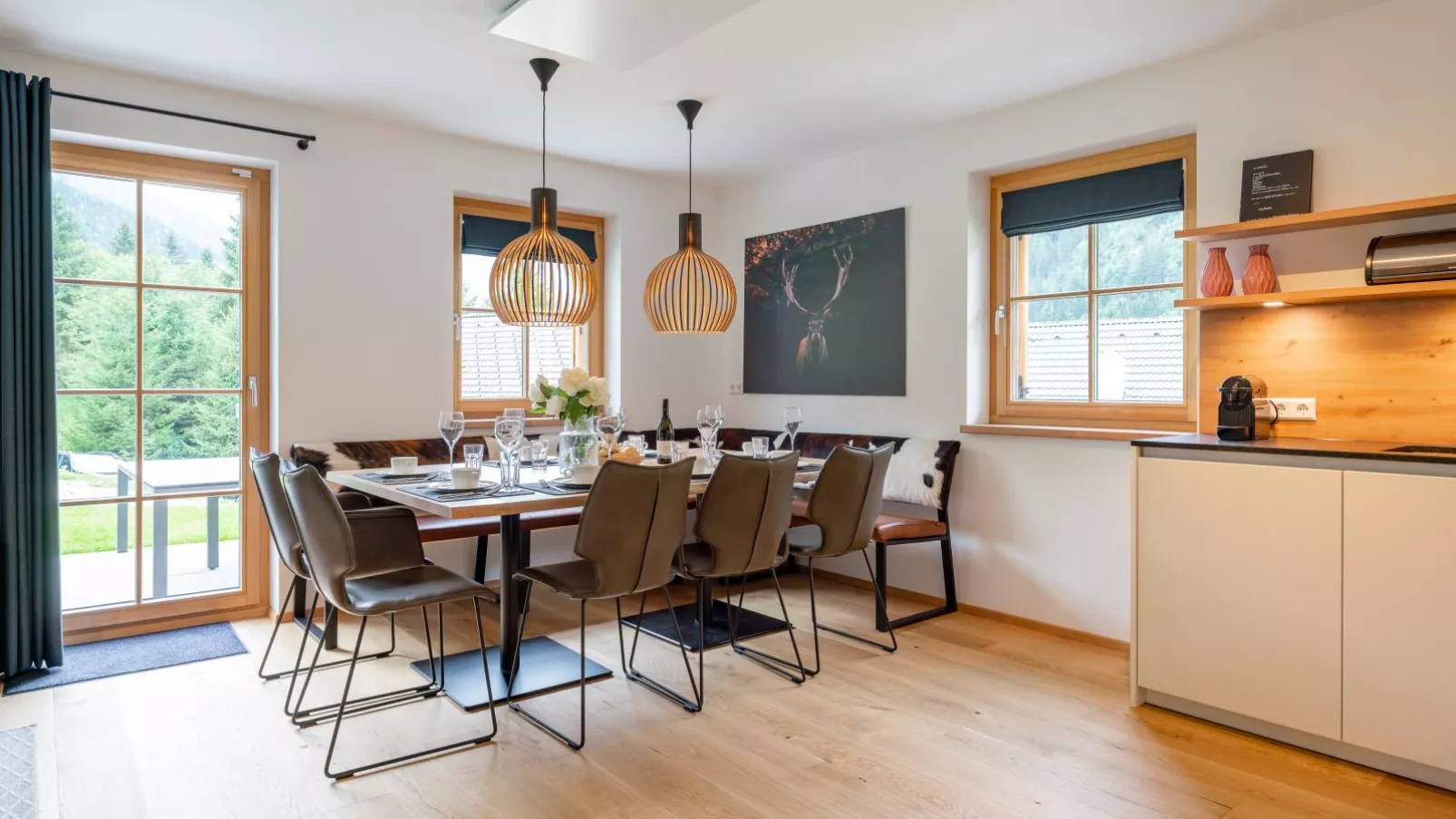 Riesner Alpenlodge-Dining room