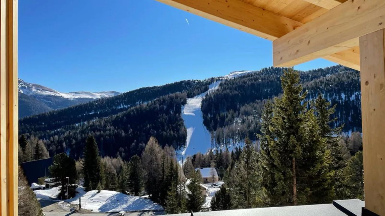 Ibex panorama Lodge-View winter