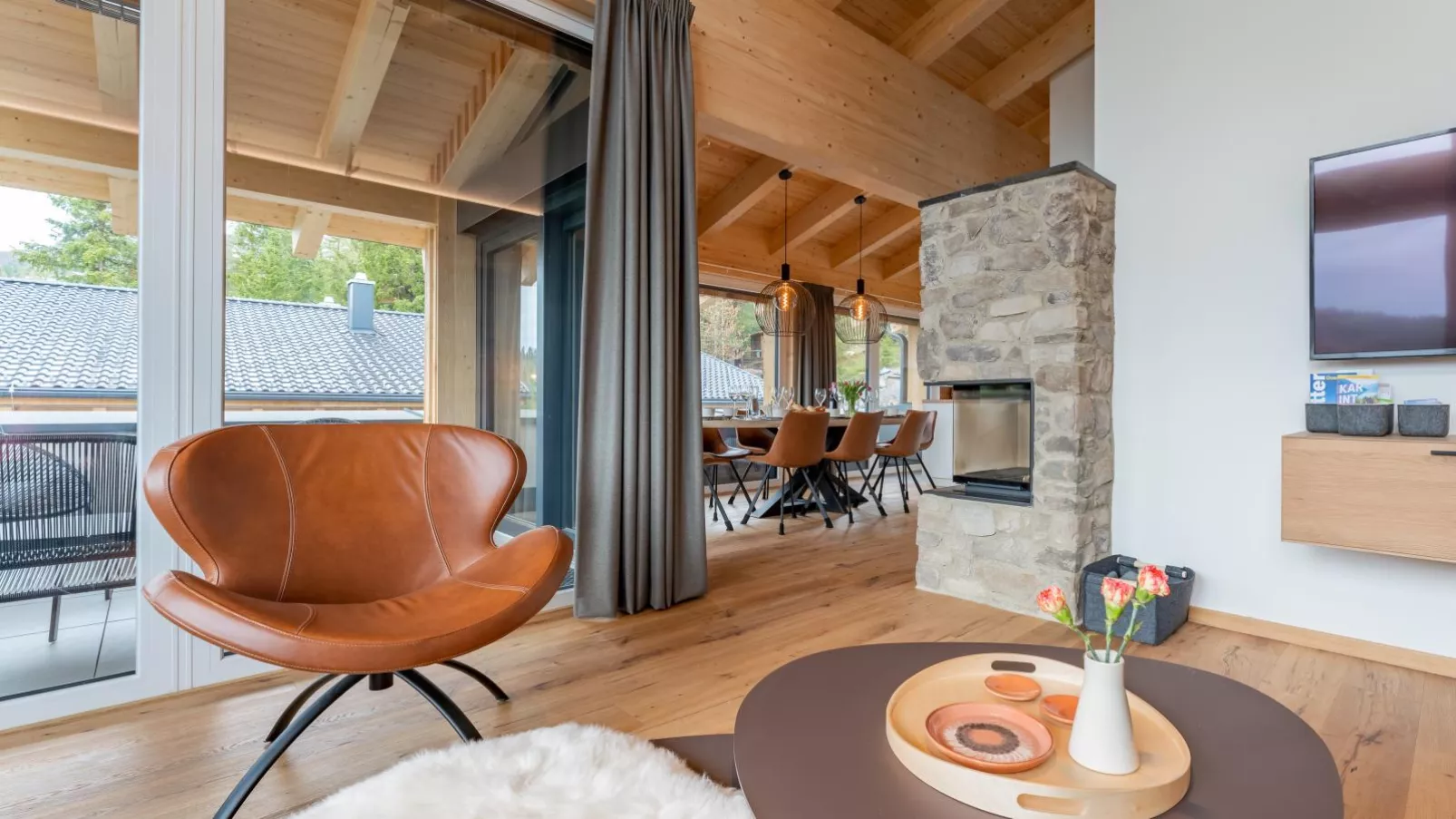 Ibex panorama Lodge-Living room