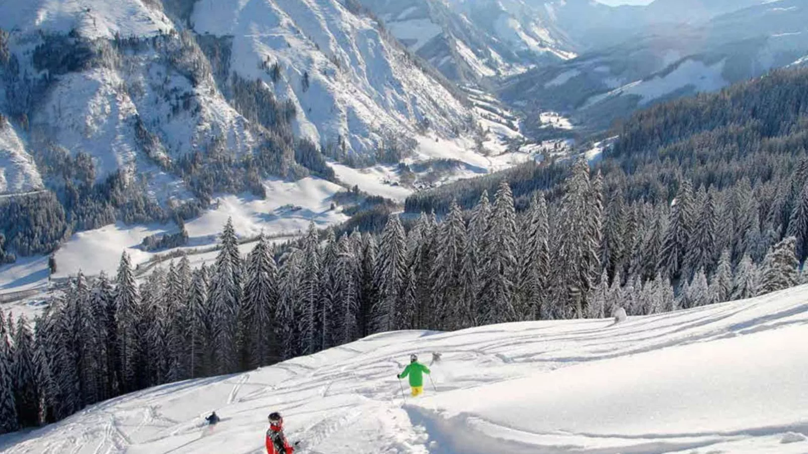 Steier Hütte-Area winter 5km