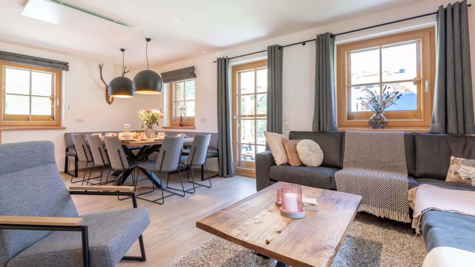 Ferienhaus Erna-Wohnzimmer