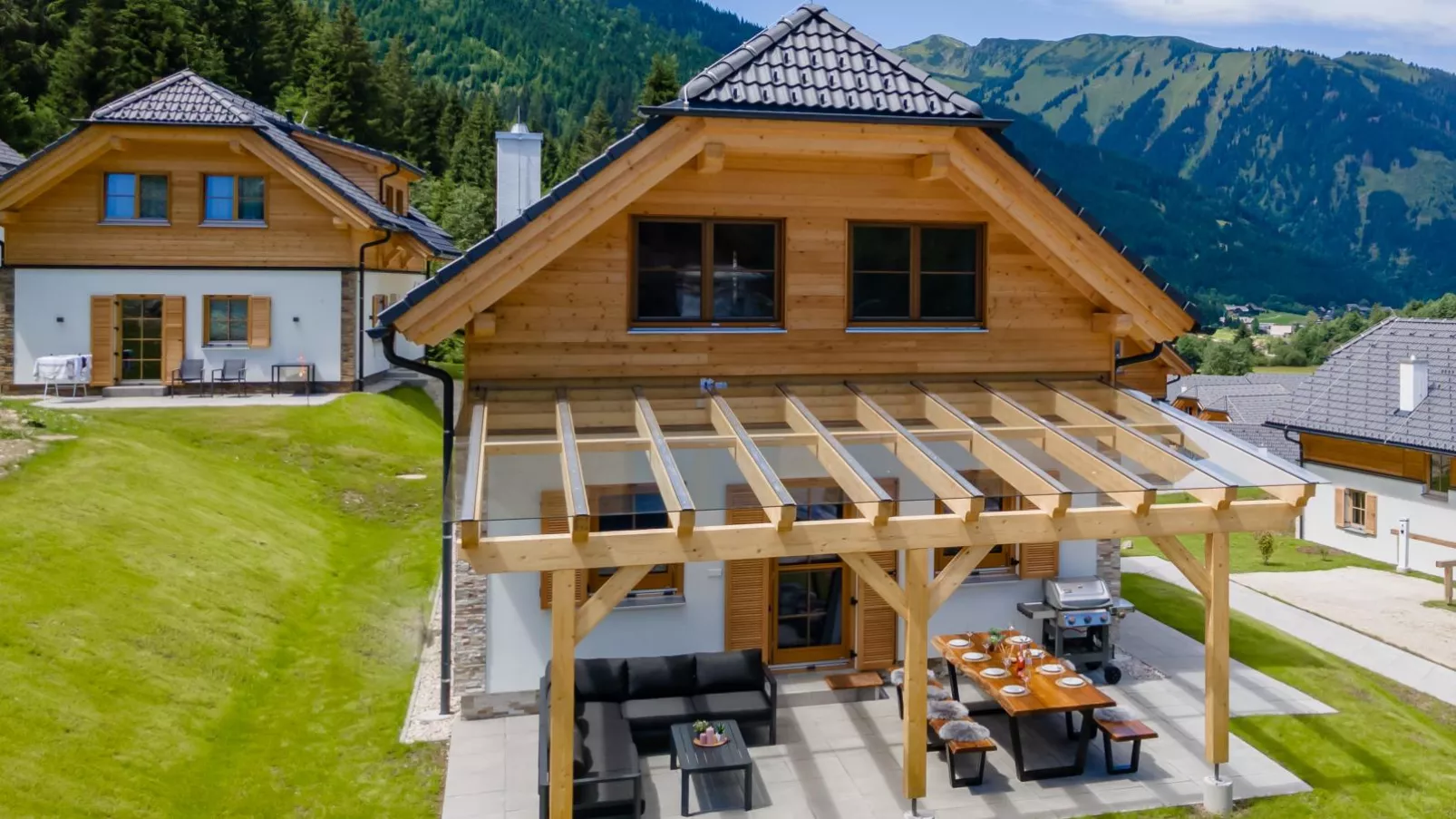 Ferienhaus Erna-Außenbereich Sommer