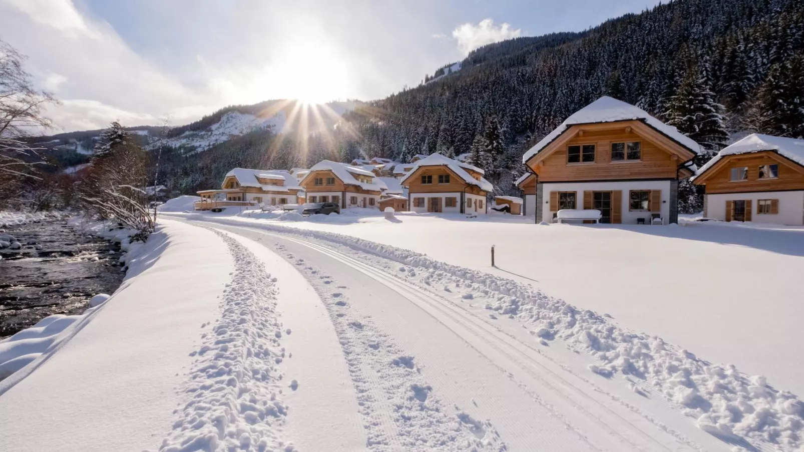Donnersbach Lodge-Area winter 1km