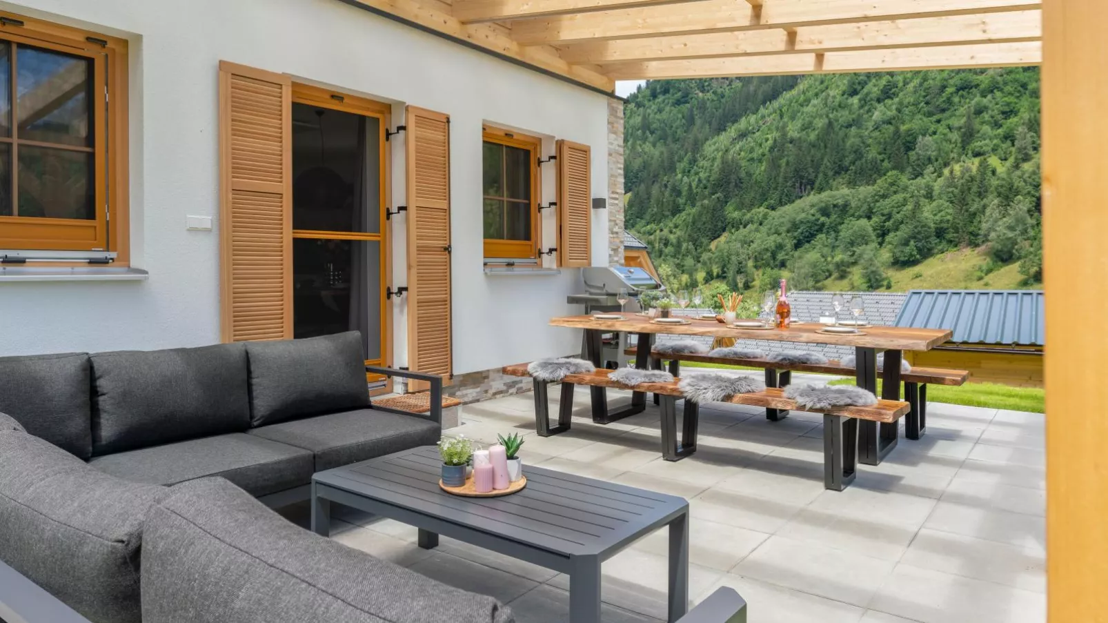 Ferienhaus Erna-Terrassenbalkon