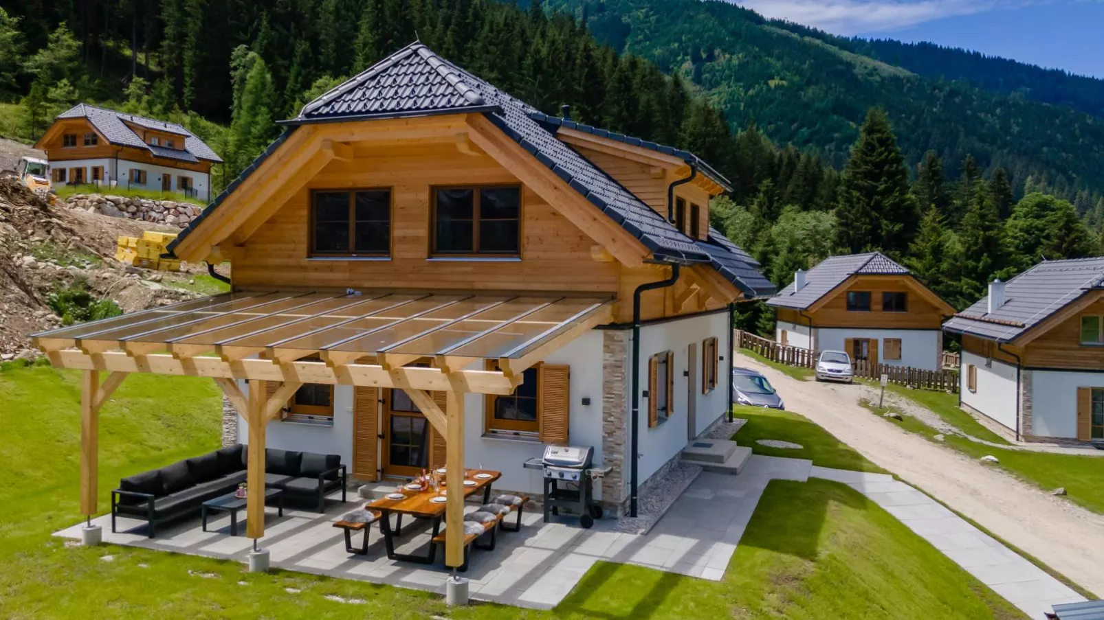Ferienhaus Erna-Außenbereich Sommer
