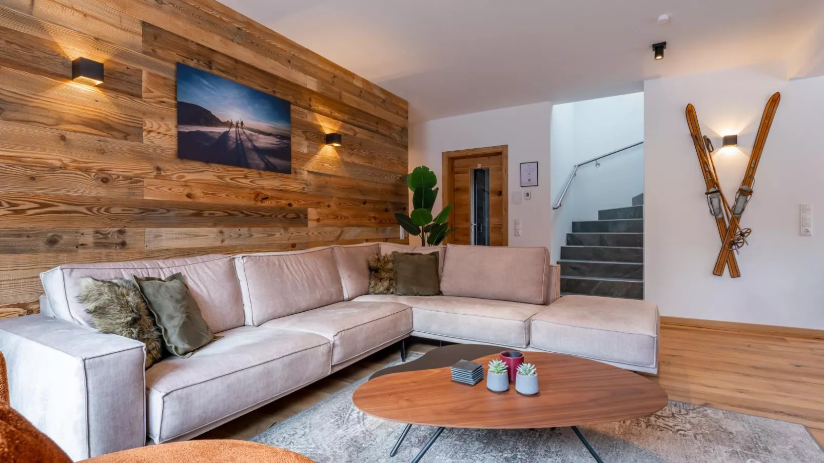 Mountain Chalet Arnica-Living room