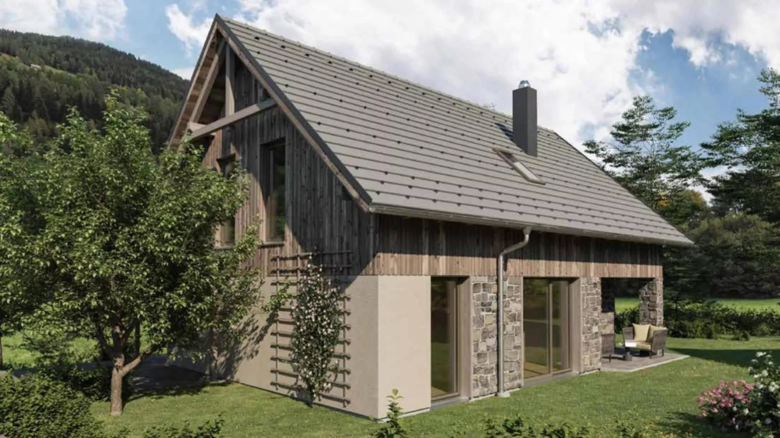 Mountain Chalet Arnica-Exterior summer