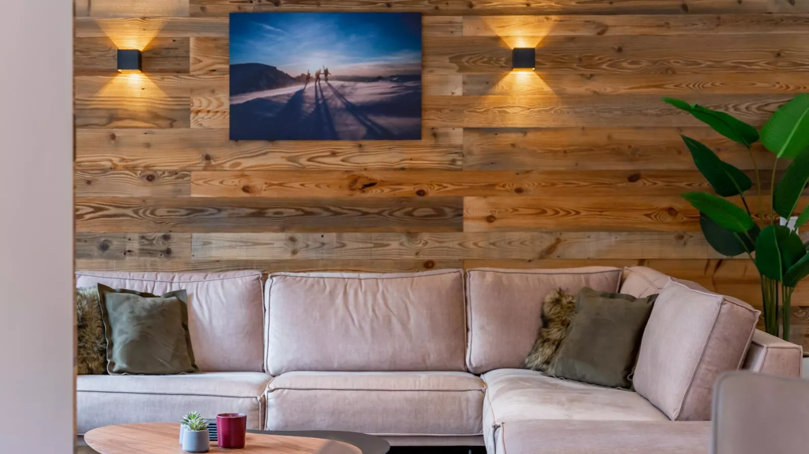Mountain Chalet Arnica-Living room