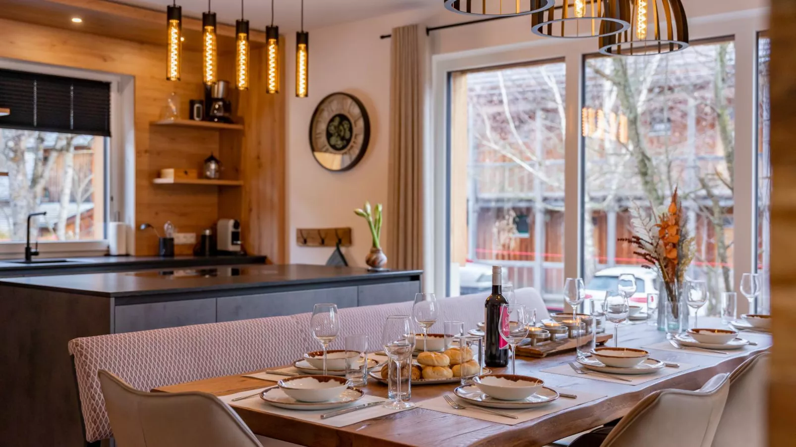 Mountain Chalet Arnica-Dining room