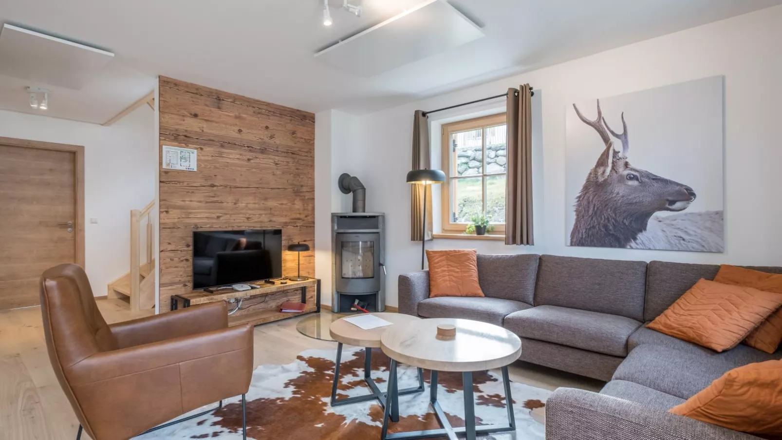 Chalet Amsel-Living room