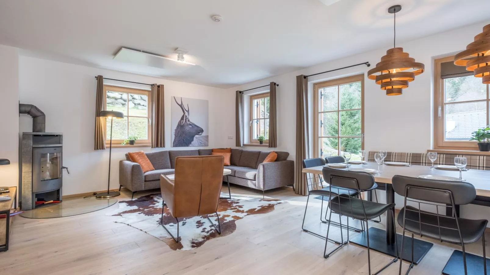 Chalet Amsel-Living room