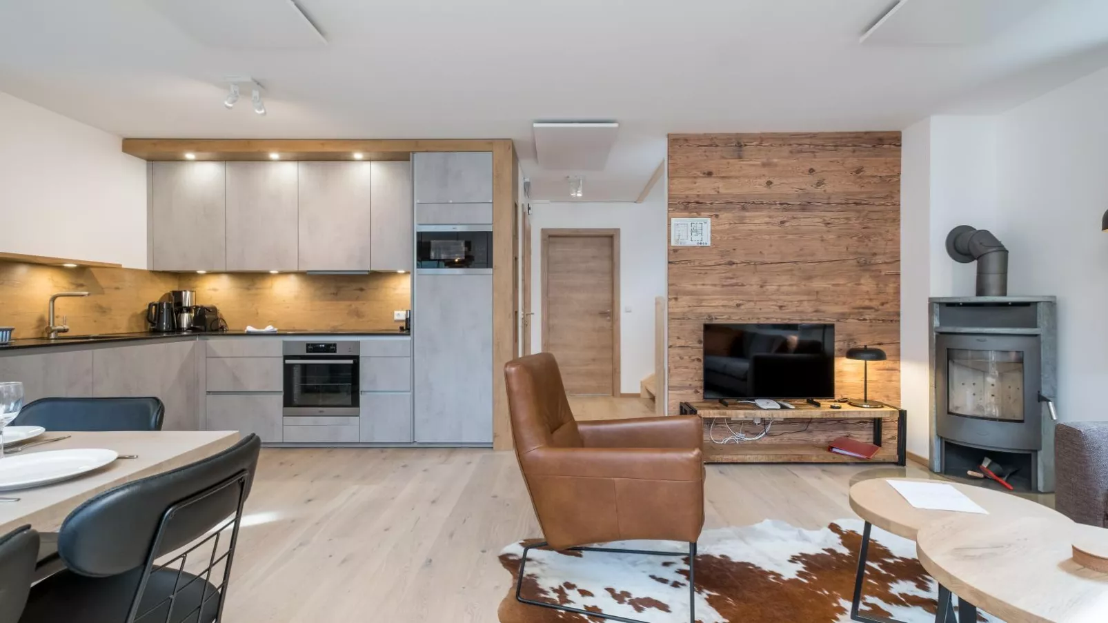 Chalet Amsel-Living room