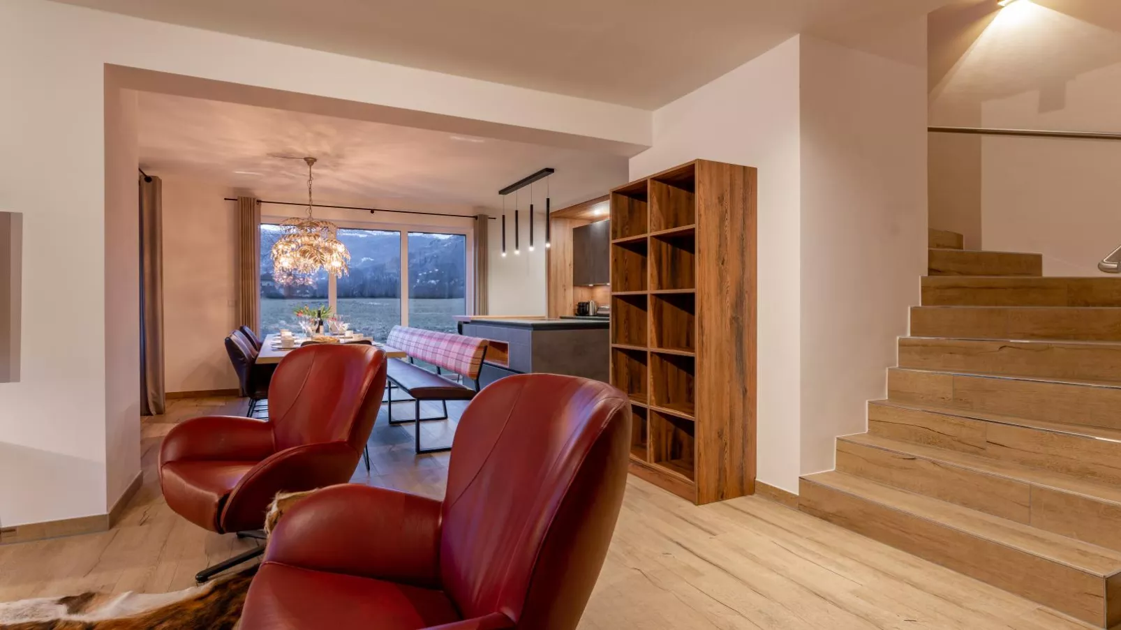 Mountain Chalet Krek Wak Wou-Living room