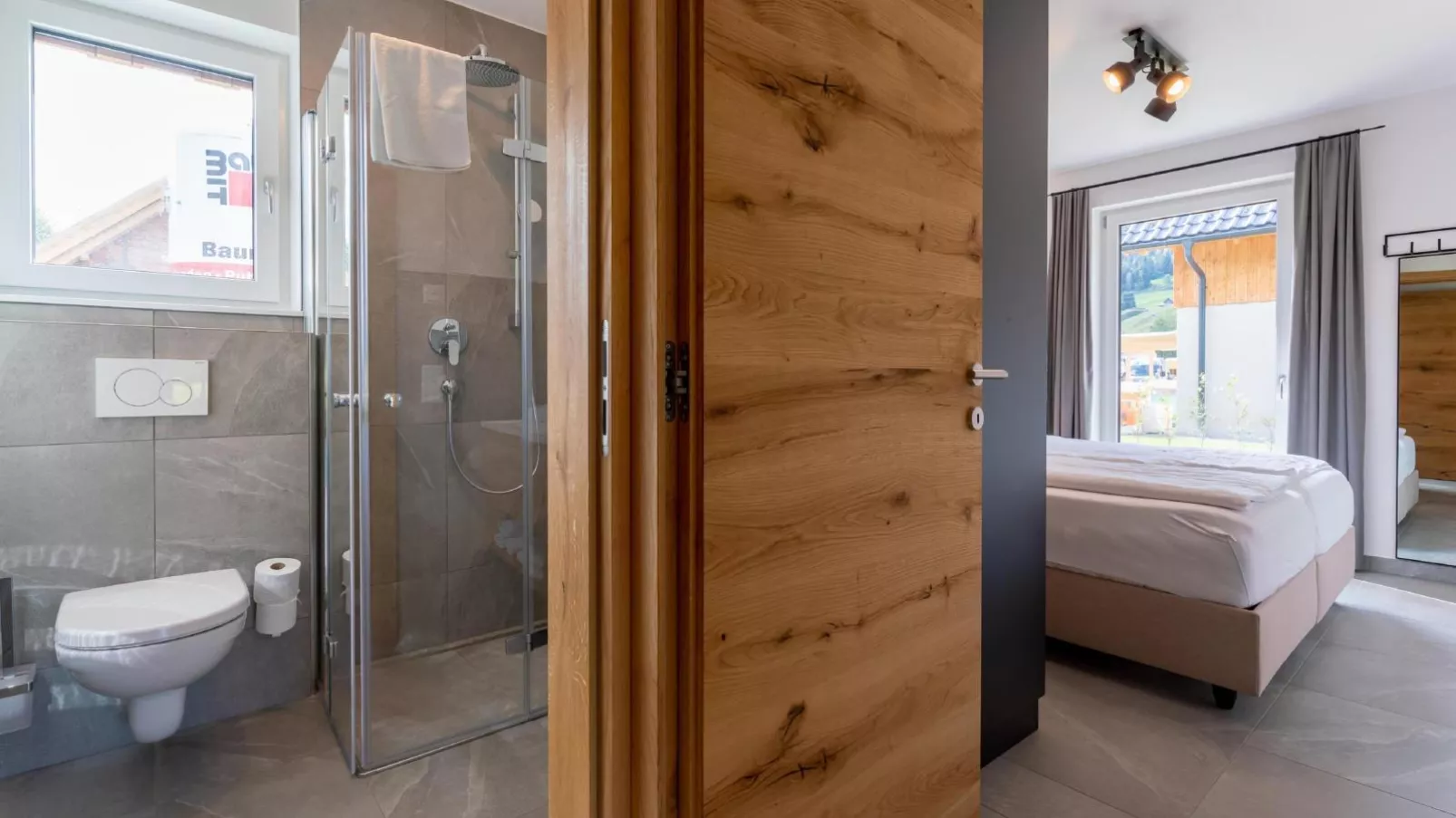 Grebenzen Lodge Hirsch-Badezimmer